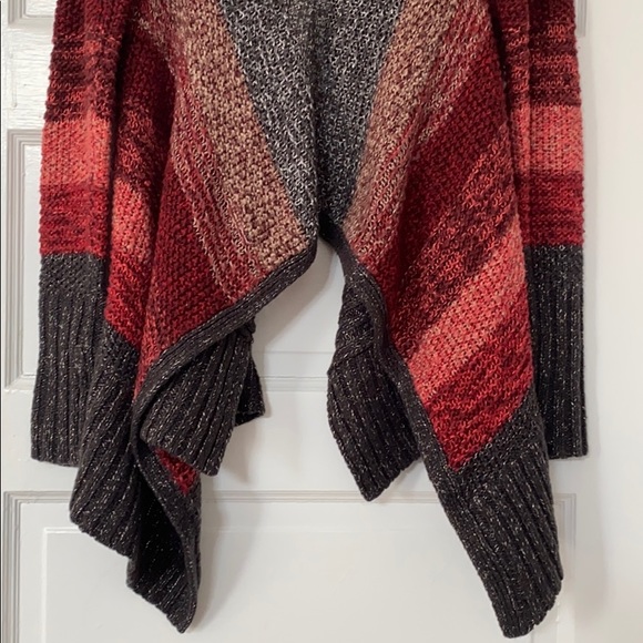 A.N.A. striped sweater red/gray small - Picture 8 of 8